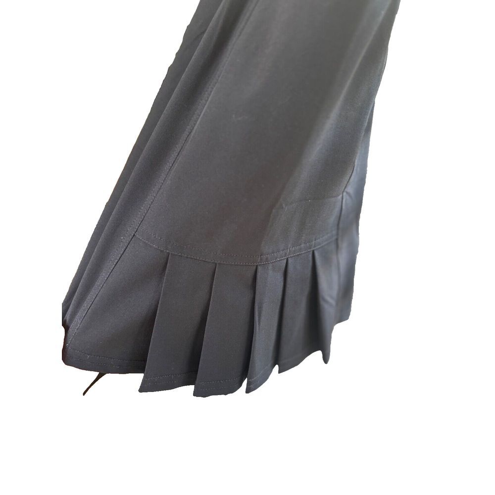 ZENERGY GOLF by CHICO'S size 0.5 BLACK CARGO POCKETS SKORT SKIRT size 6